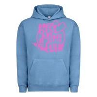 Pigment Pebble Blue best mimi ever Urban Hoodie - linhVisuals