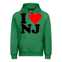 Emerald i love nj Urban Hoodie - linhVisuals