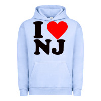 Pigment Grape Ice i love nj Urban Hoodie - linhVisuals
