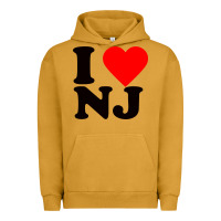 Pigment Peanut Butter i love nj Urban Hoodie - linhVisuals