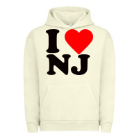 Pigment Pistachio i love nj Urban Hoodie - linhVisuals