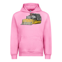 Fuchsia Pink killdozer tread back tank top Urban Hoodie - linhVisuals