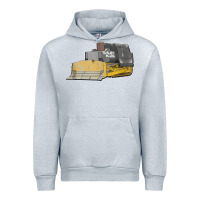 Heather Grey killdozer tread back tank top Urban Hoodie - linhVisuals