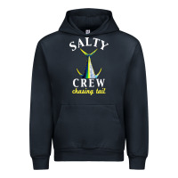 Navy salty crew Urban Hoodie - linhVisuals
