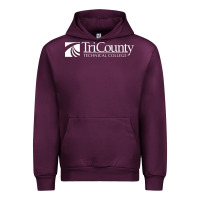 Mauve Wine tri county technical center Urban Hoodie - linhVisuals