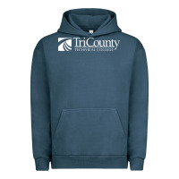 Pigment Midnight Navy tri county technical center Urban Hoodie - linhVisuals