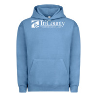 Pigment Pebble Blue tri county technical center Urban Hoodie - linhVisuals