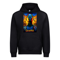 Black snowfall fx tv show Urban Hoodie - linhVisuals