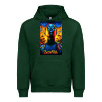 Forest Green snowfall fx tv show Urban Hoodie - linhVisuals
