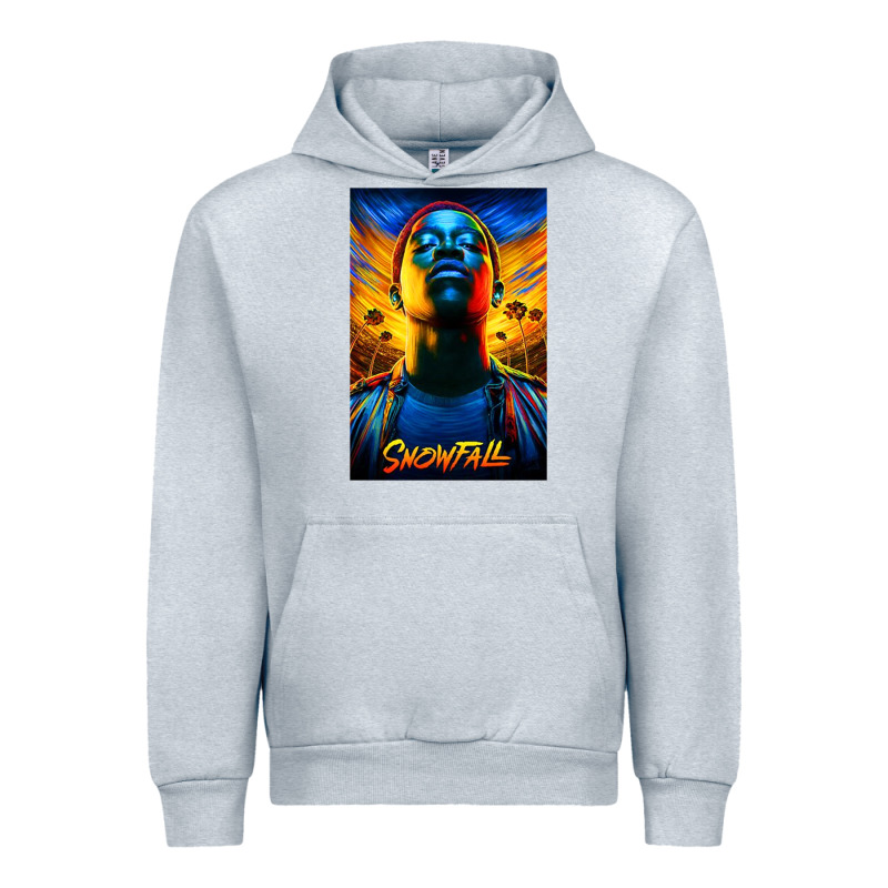 Snowfall Fx Tv Show Urban Hoodie by linhVisuals | Teevron
