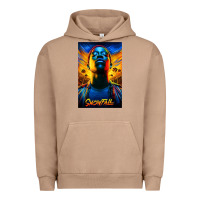 Pigment Burro snowfall fx tv show Urban Hoodie - linhVisuals
