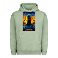 Pigment Oil Green snowfall fx tv show Urban Hoodie - linhVisuals