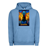 Pigment Pebble Blue snowfall fx tv show Urban Hoodie - linhVisuals