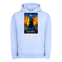 Pigment Grape Ice snowfall fx tv show Urban Hoodie - linhVisuals