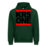 Forest Green hip hop krs one Urban Hoodie - linhVisuals