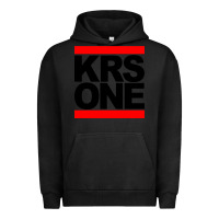 Pigment Black hip hop krs one Urban Hoodie - linhVisuals