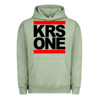 Pigment Oil Green hip hop krs one Urban Hoodie - linhVisuals