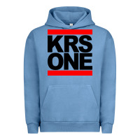 Pigment Pebble Blue hip hop krs one Urban Hoodie - linhVisuals