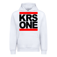 White hip hop krs one Urban Hoodie - linhVisuals