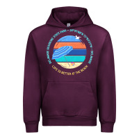 Mauve Wine delaware seashore state park t  shirt delaware seashore state park, de Urban Hoodie - linhVisuals
