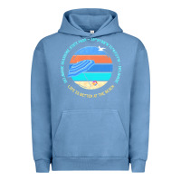Pigment Pebble Blue delaware seashore state park t  shirt delaware seashore state park, de Urban Hoodie - linhVisuals