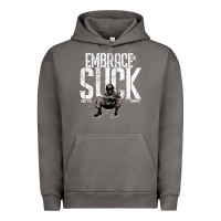 Pigment Tornado EMBRACE THE SUCK VINTAGE Urban Hoodie - linhVisuals