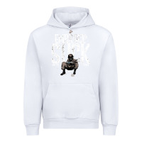White EMBRACE THE SUCK VINTAGE Urban Hoodie - linhVisuals