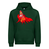 Forest Green The Little Mermaid Sebastian Costume Urban Hoodie - linhVisuals