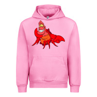 Fuchsia Pink The Little Mermaid Sebastian Costume Urban Hoodie - linhVisuals