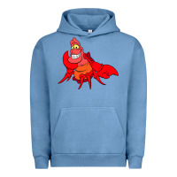 Pigment Pebble Blue The Little Mermaid Sebastian Costume Urban Hoodie - linhVisuals