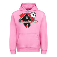 Fuchsia Pink atlanta silverbacks Urban Hoodie - linhVisuals