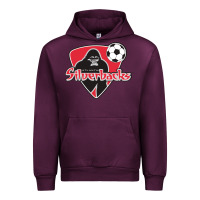 Mauve Wine atlanta silverbacks Urban Hoodie - linhVisuals