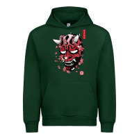Forest Green darth oni Urban Hoodie - linhVisuals