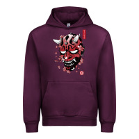 Mauve Wine darth oni Urban Hoodie - linhVisuals