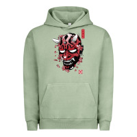 Pigment Oil Green darth oni Urban Hoodie - linhVisuals