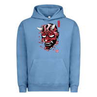 Pigment Pebble Blue darth oni Urban Hoodie - linhVisuals