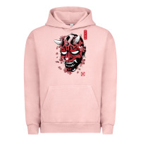 Pigment Salmon darth oni Urban Hoodie - linhVisuals