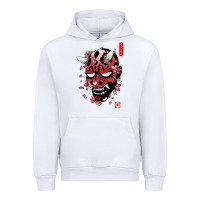 White darth oni Urban Hoodie - linhVisuals