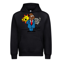 Black al roker Urban Hoodie - linhVisuals