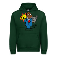 Forest Green al roker Urban Hoodie - linhVisuals