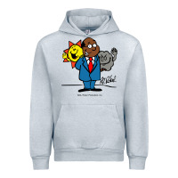 Heather Grey al roker Urban Hoodie - linhVisuals