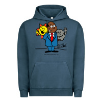 Pigment Midnight Navy al roker Urban Hoodie - linhVisuals