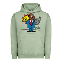Pigment Oil Green al roker Urban Hoodie - linhVisuals
