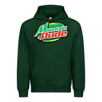 Forest Green #mountain dude Urban Hoodie - linhVisuals