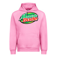 Fuchsia Pink #mountain dude Urban Hoodie - linhVisuals