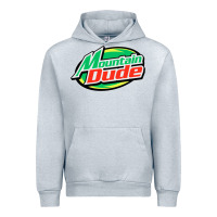 Heather Grey #mountain dude Urban Hoodie - linhVisuals