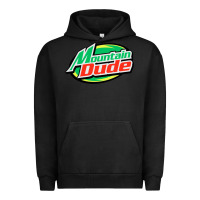 Pigment Black #mountain dude Urban Hoodie - linhVisuals