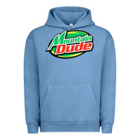 Pigment Pebble Blue #mountain dude Urban Hoodie - linhVisuals