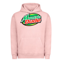 Pigment Salmon #mountain dude Urban Hoodie - linhVisuals