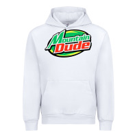 White #mountain dude Urban Hoodie - linhVisuals